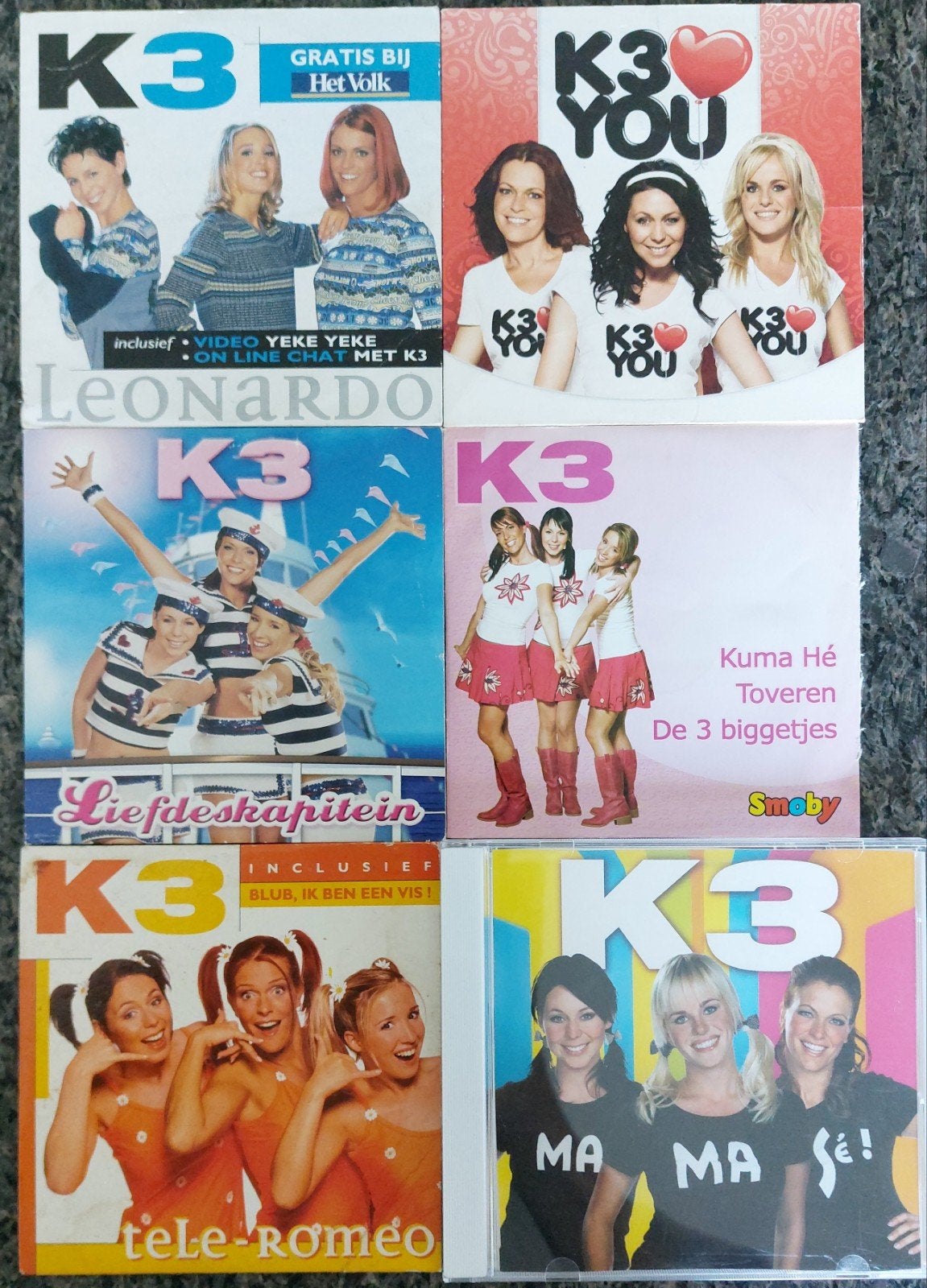 Cd/Singles K3, Cd's en Dvd's, Ophalen of Verzenden