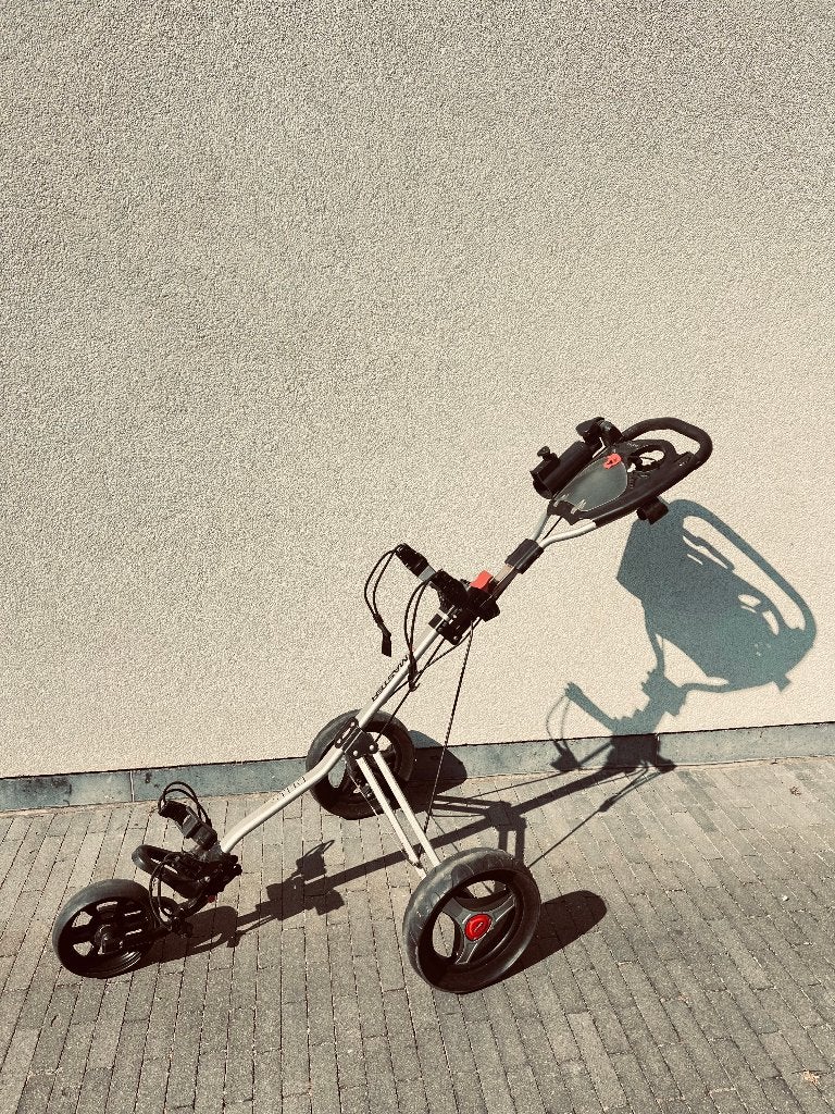 Golf Trolley 3 wielen, Ophalen