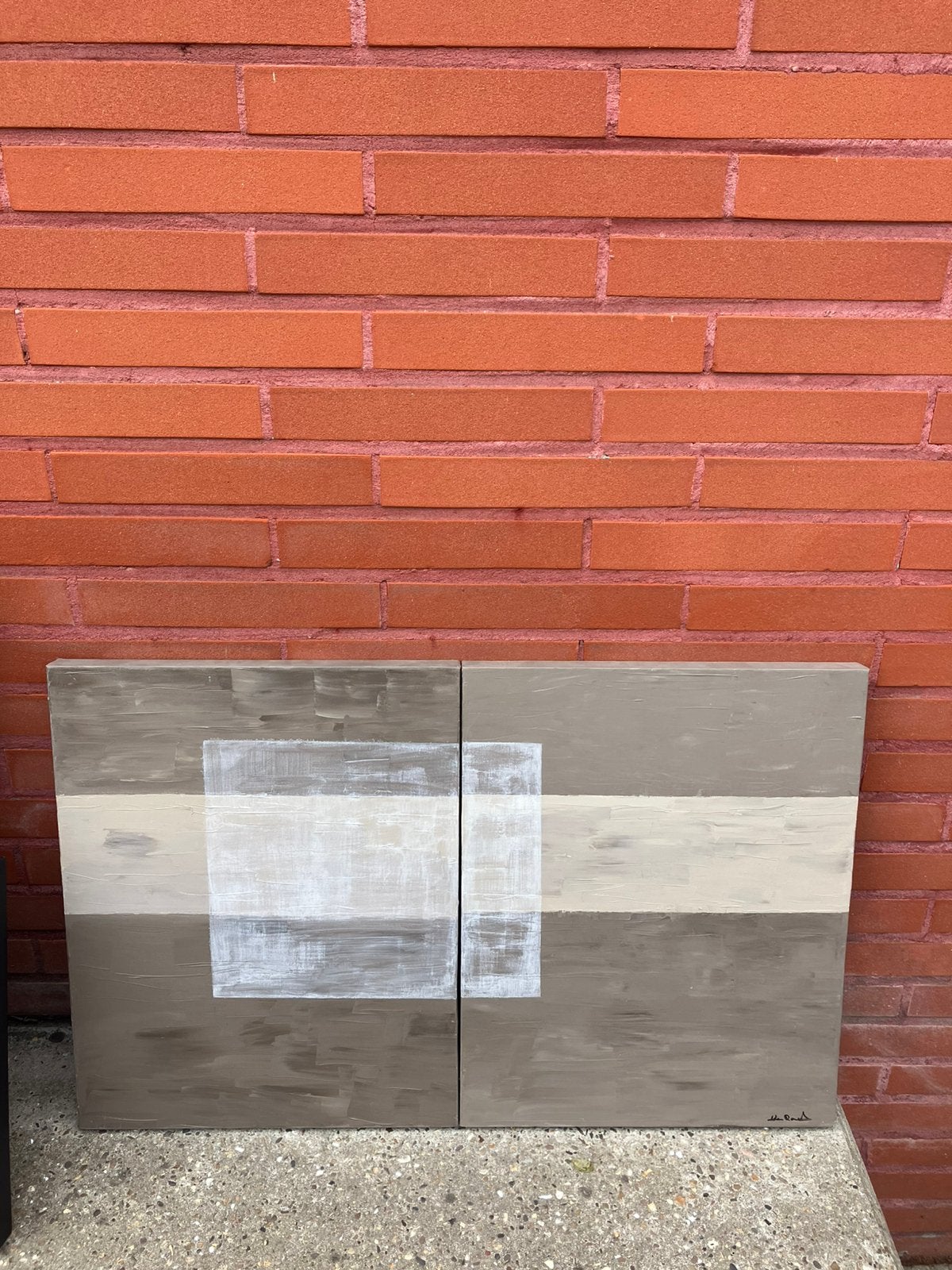 Schilderij, Antiek en Kunst, Kunst | Schilderijen | Modern, Ophalen of Verzenden
