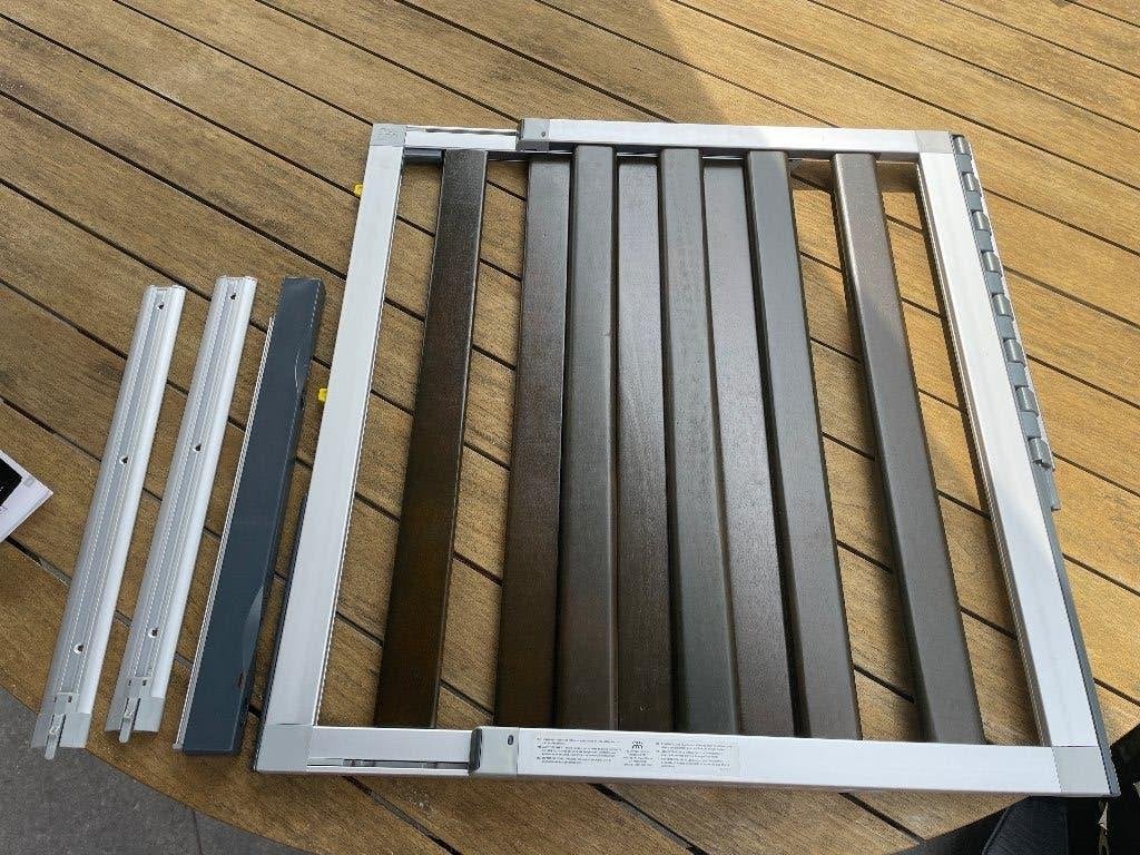 Veiligheidshekje, Kinderen en Baby's, Traphekjes, Ophalen, Gebruikt, Aluminium, 100 tot 115 cm