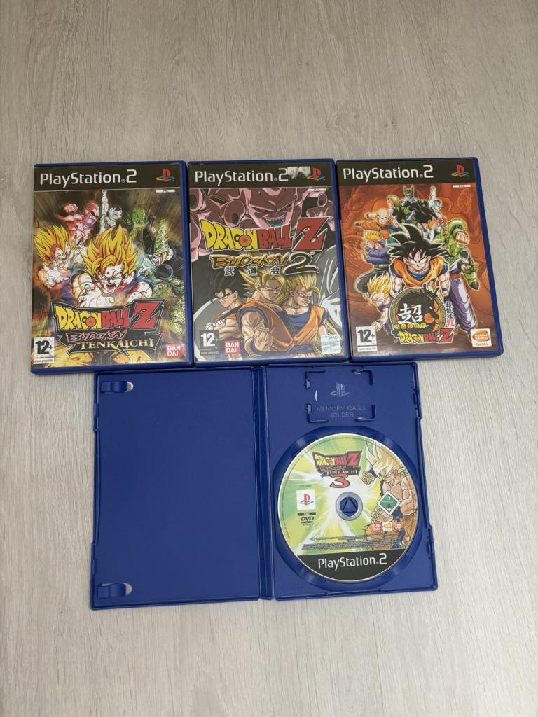 Lot 4 jeux Dragon Ball Z PS2 Budokai Tenkaichi 1 & 3, Consoles de jeu & Jeux vidéo, Jeux | Sony PlayStation 2, Utilisé, Combat