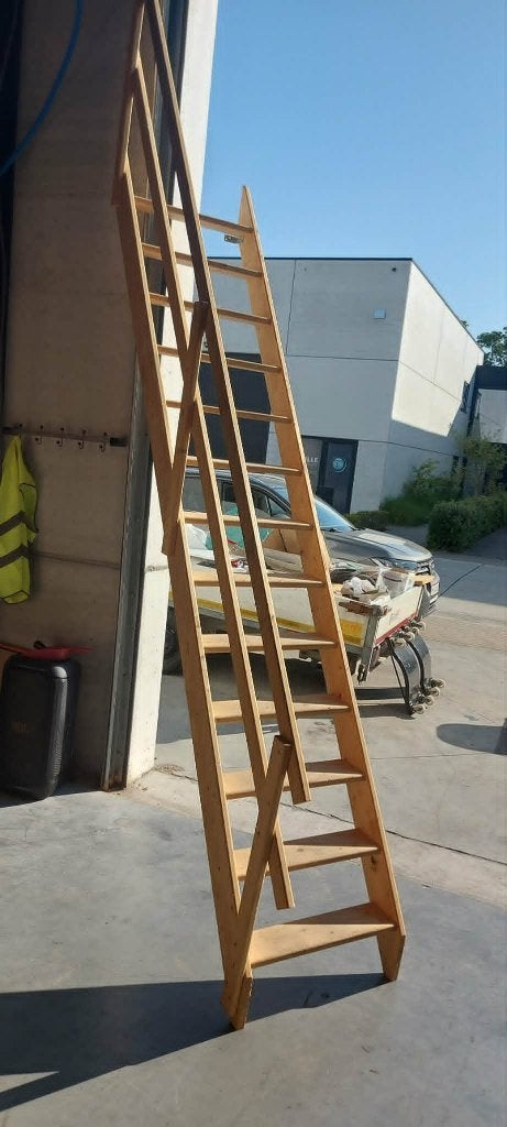 trap, Doe-het-zelf en Bouw, Ladders en Trappen, Ophalen, Gebruikt, Trap, 2 tot 4 meter