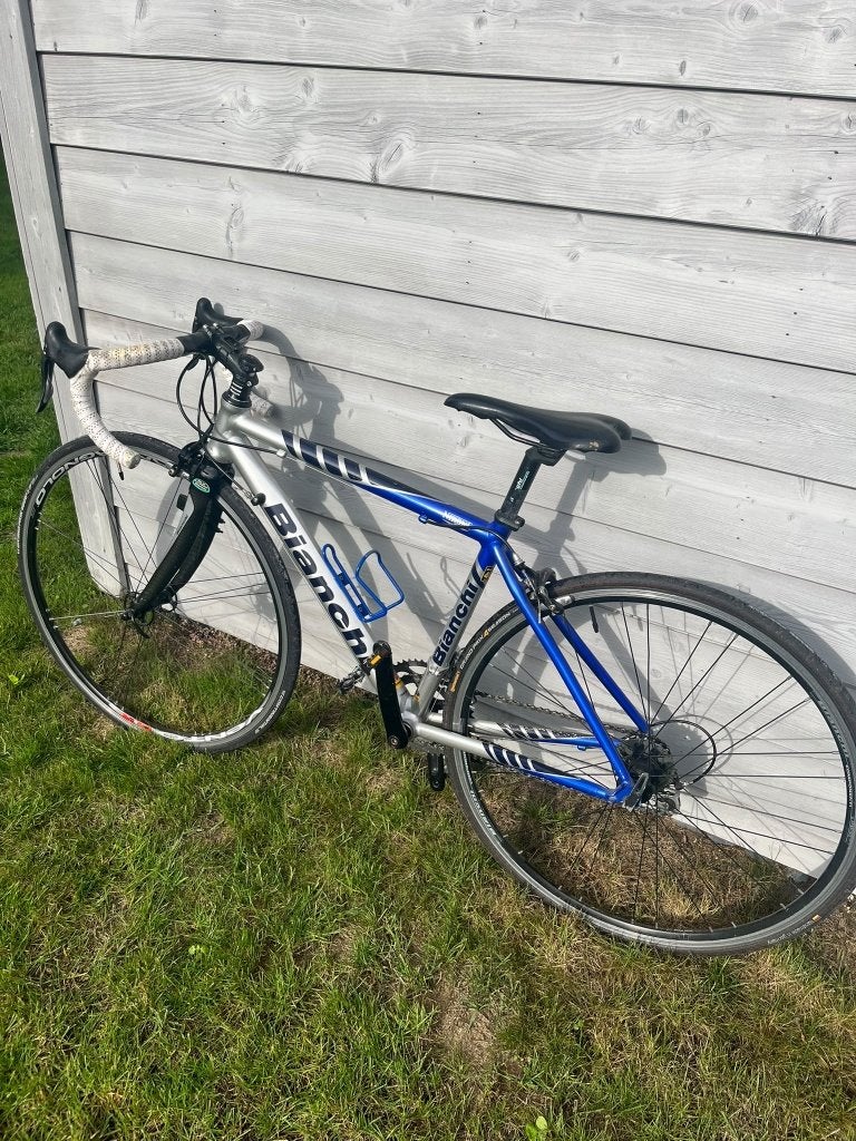Koersfiets Bianchi Via Nirone 7 Alu 28 inch, Enlèvement, Utilisé, 26 pouces ou plus, Frein à main