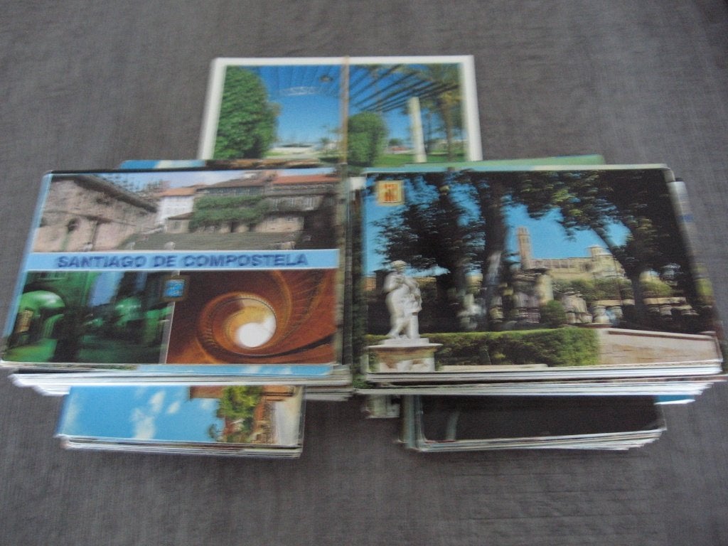 lot 258 postkaarten SPANJE varia-mix !!!, Ophalen of Verzenden, 1960 tot 1980, Gelopen, Spanje