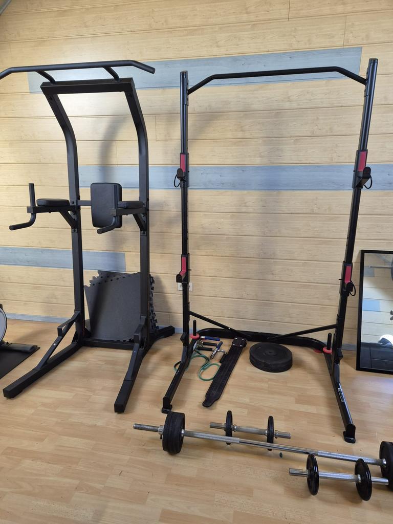 Pulluprek en squatrek, Sport en Fitness, Ophalen, Zo goed als nieuw
