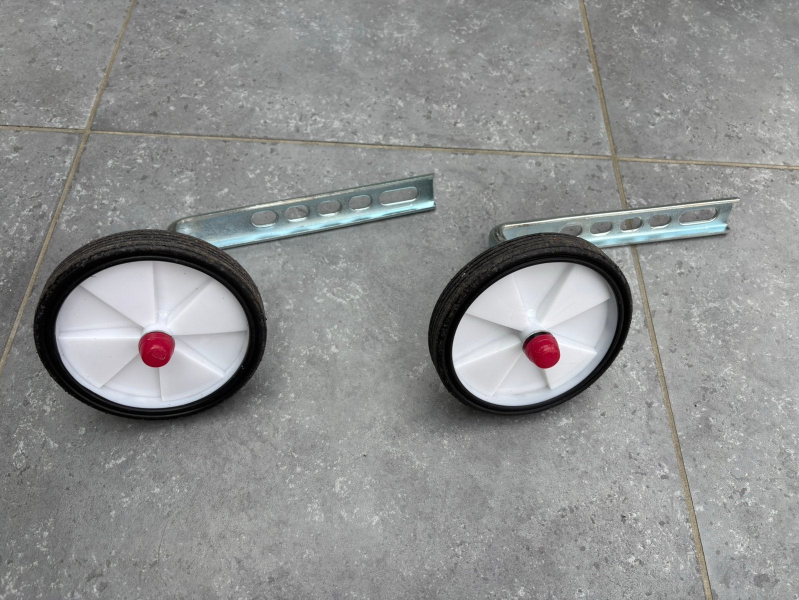 Zijwieltjes kinderfiets, Vélos & Vélomoteurs, Accessoires vélo | Autres Accessoires de vélo, Enlèvement, Comme neuf