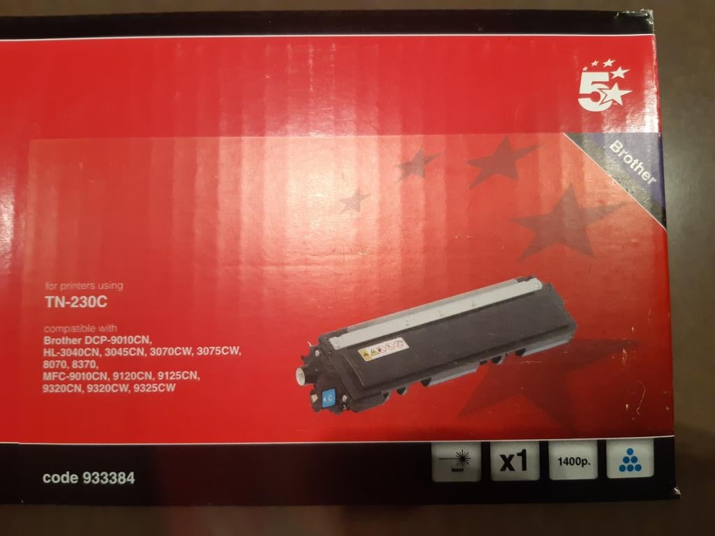 Compatible laser toner cartridge TN -230C, Computers en Software, Ophalen of Verzenden, Nieuw, Cartridge, Brother