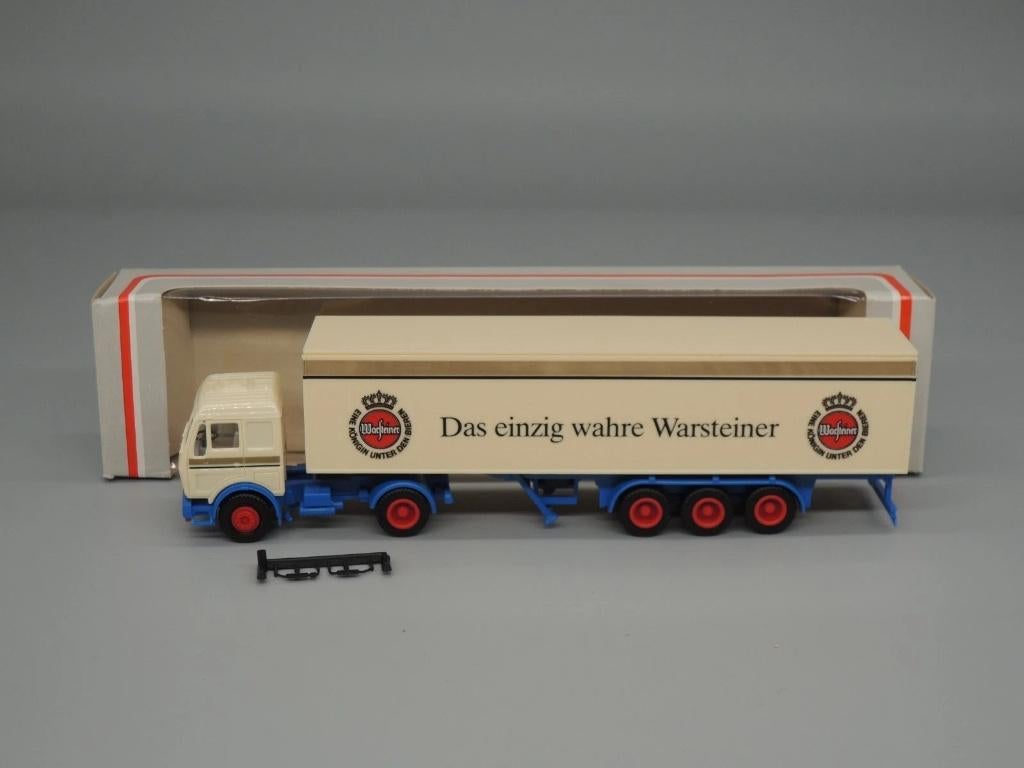 1:87 Albedo Mercedes NG 73 19731977 Das wahre Warsteiner, Ophalen of Verzenden, Zo goed als nieuw, Bus of Vrachtwagen, Herpa