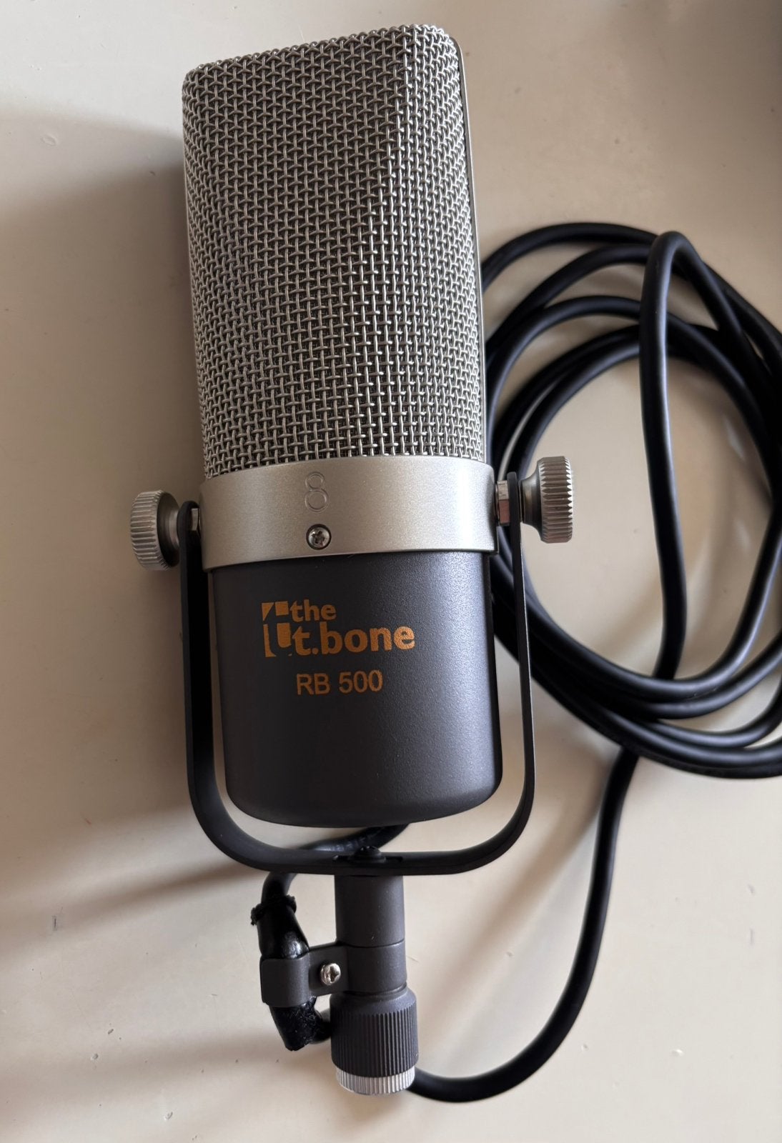 The T-BONE RB500 microphone à ruban état neuf, Musique & Instruments, Microphones, Enlèvement ou Envoi, Comme neuf, Micro studio