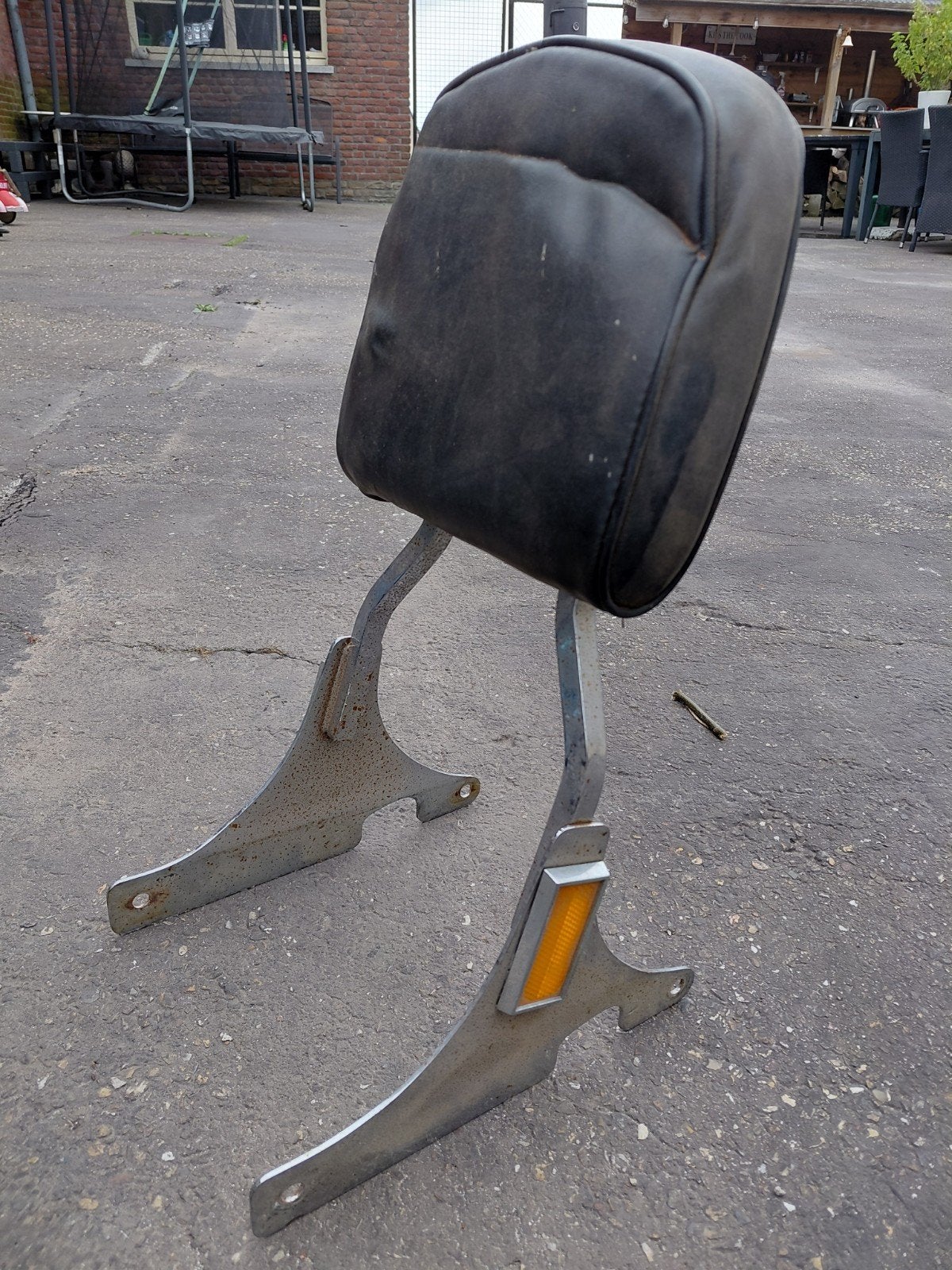 sissy bar, Motos, Enlèvement