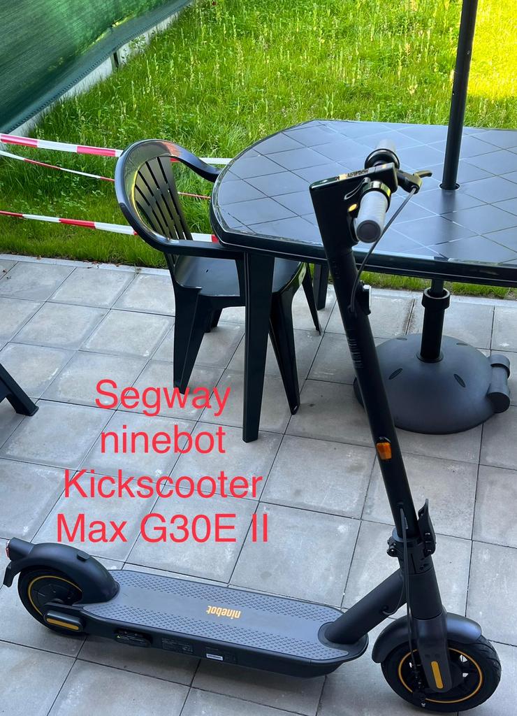 Segway ninebot max G30E 2, Enlèvement, Comme neuf