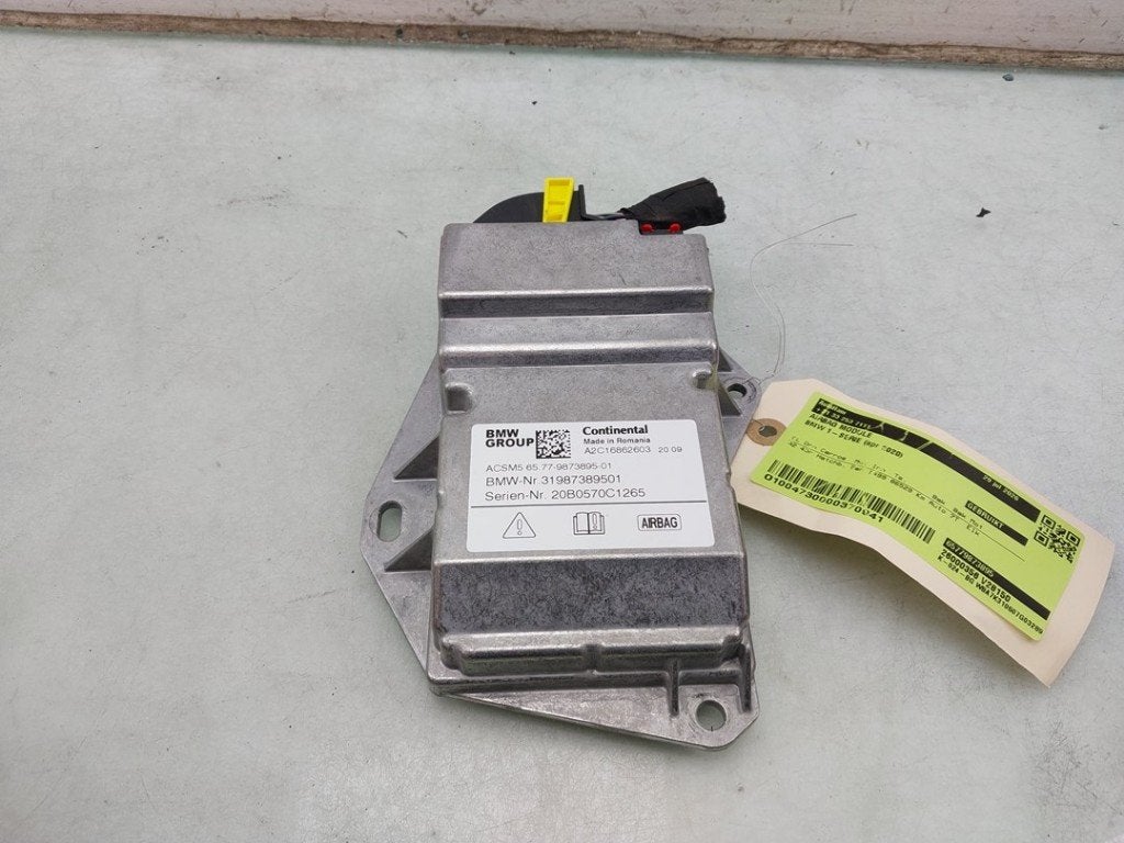 COMPUTER AIRBAG 1 serie (F40) (|65779873895|65775A656B7|), Auto-onderdelen, Gebruikt, BMW, Petuelring 130
80809  München, DE, Bayerische Motoren Werke AG