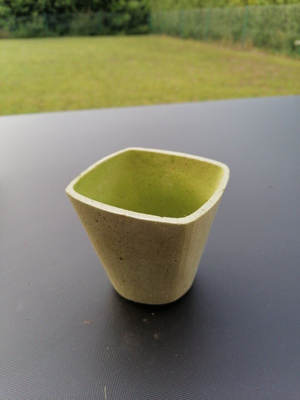 Groen bloempotje, Ophalen of Verzenden