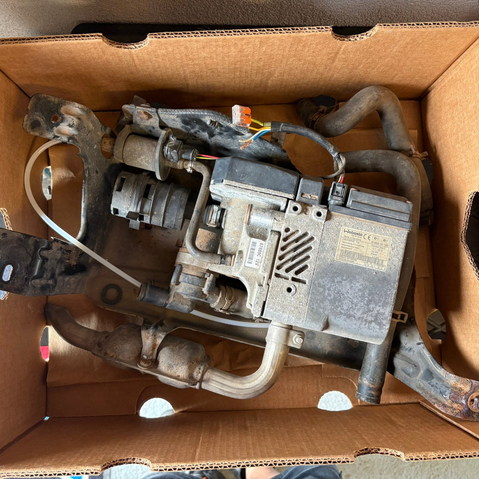 Webasto Thermo Top C 12V, Enlèvement