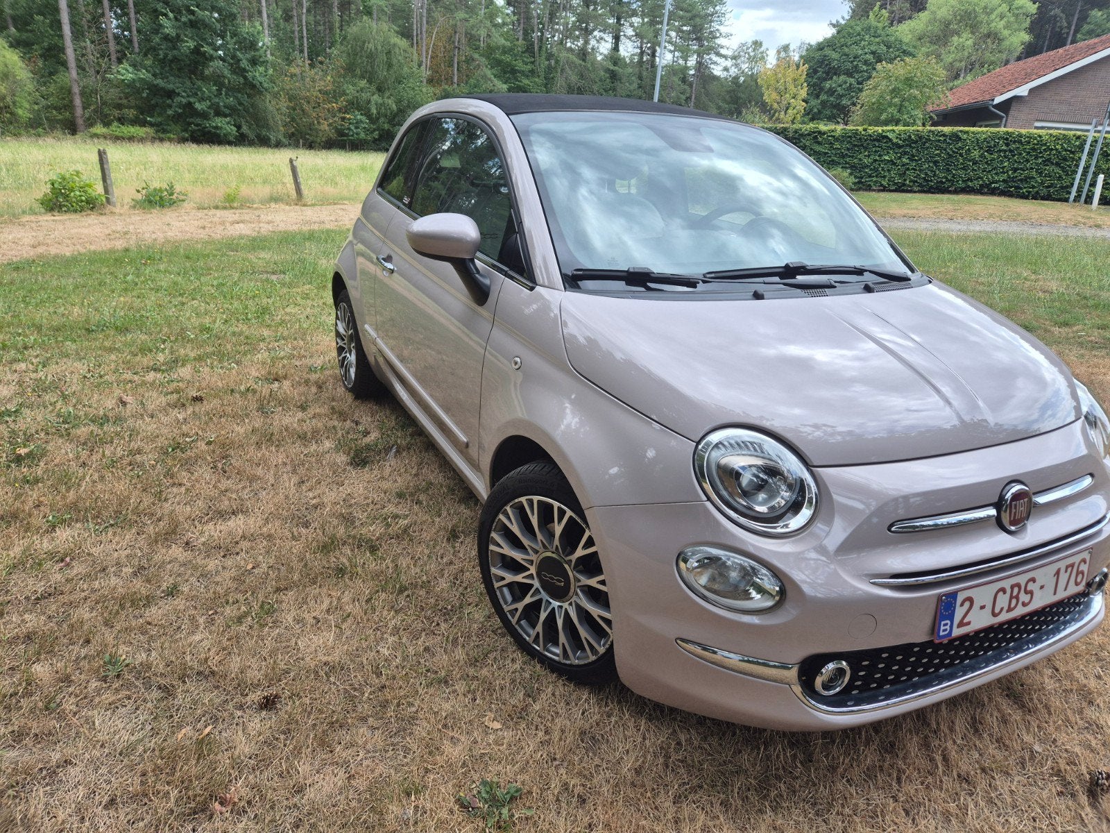 Fiat 500C 2021, Cabriolet, Handgeschakeld, Te koop, 3 deurs