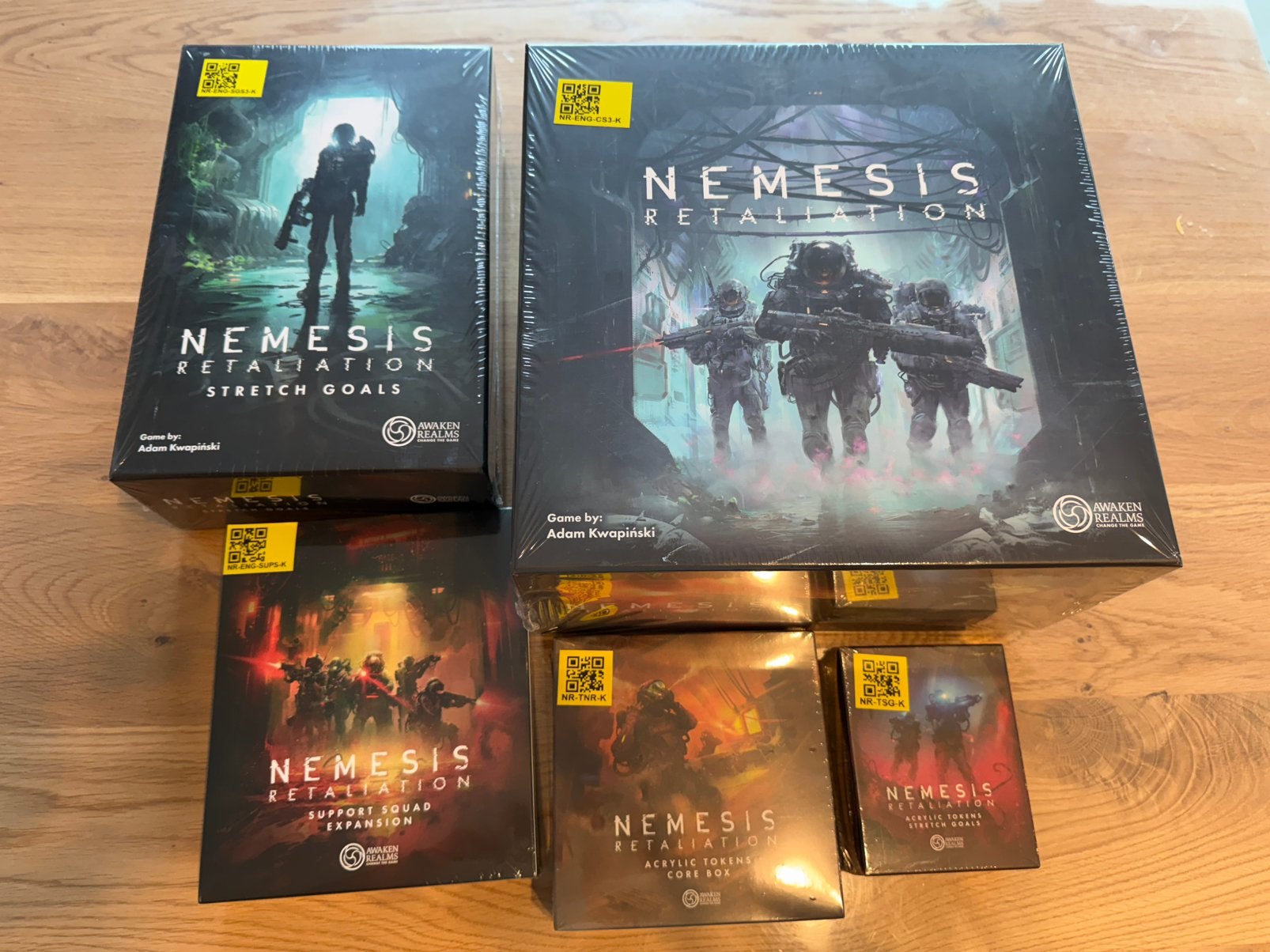 Nemesis Retaliation, Enlèvement, Neuf