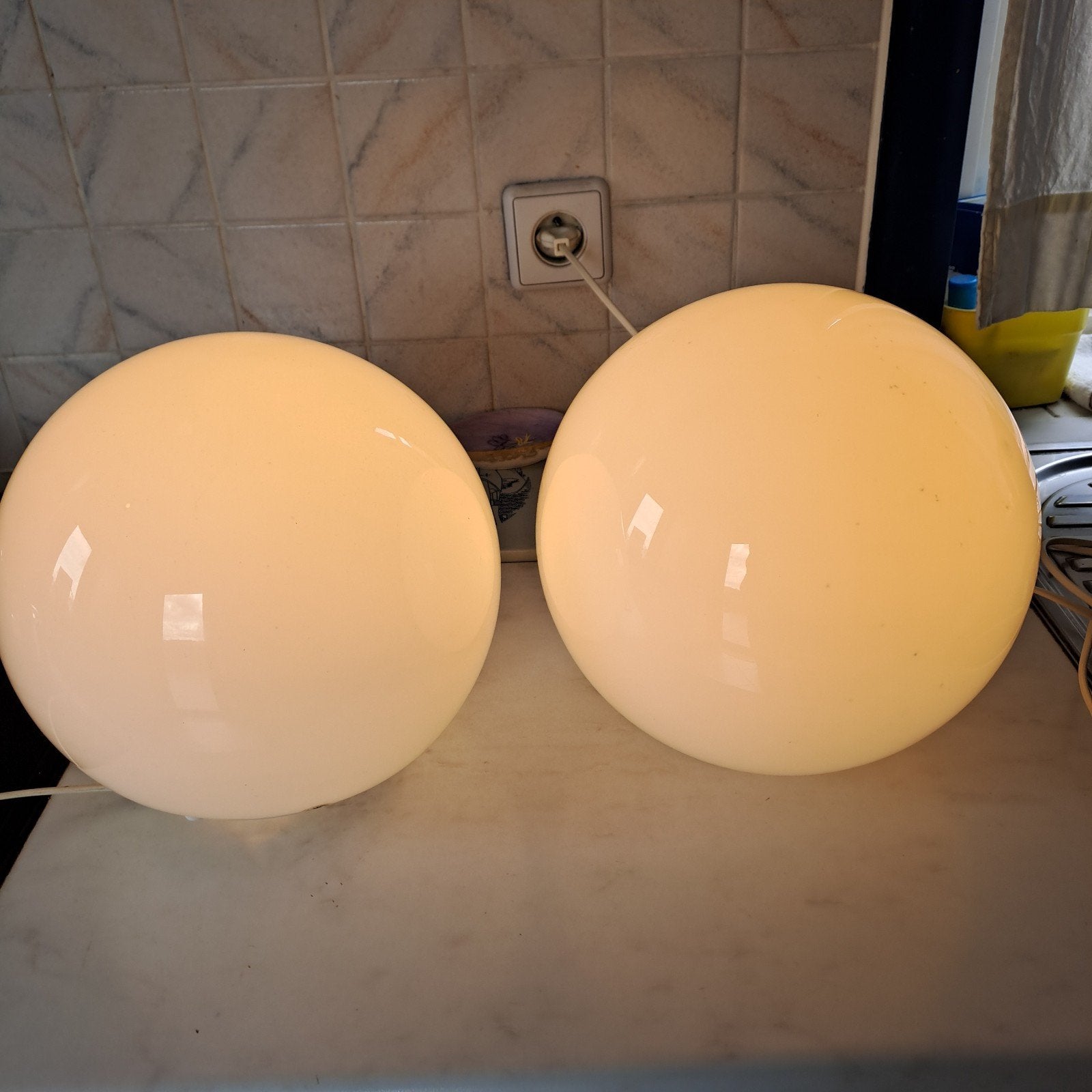 2 lampes de table Fado Ikea d'environ 23 cm, Enlèvement