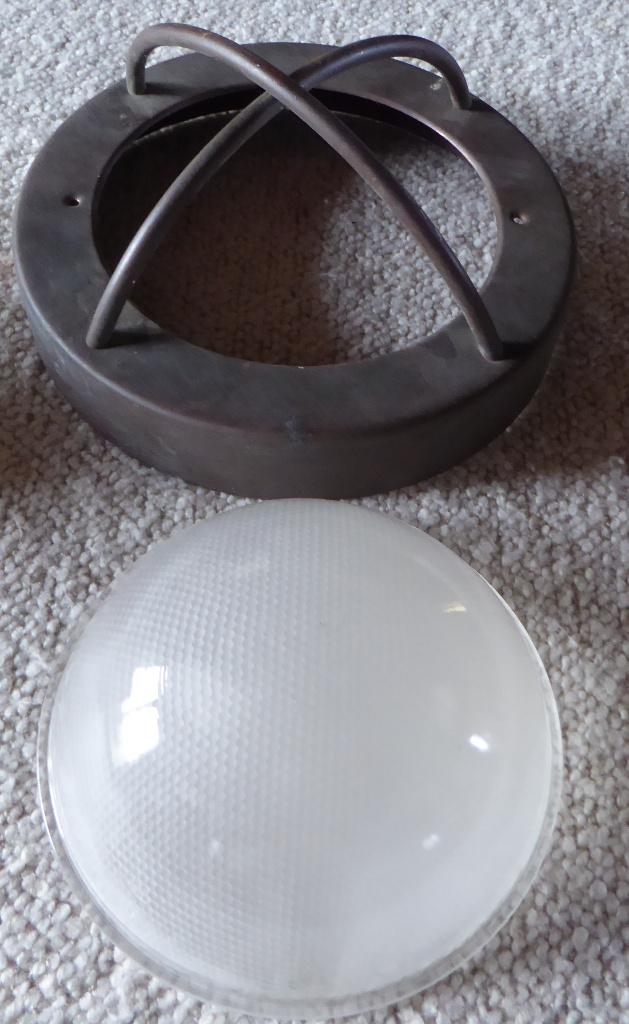 Bol glas voor plafonnier, Huis en Inrichting, Ophalen, Gebruikt, Glas