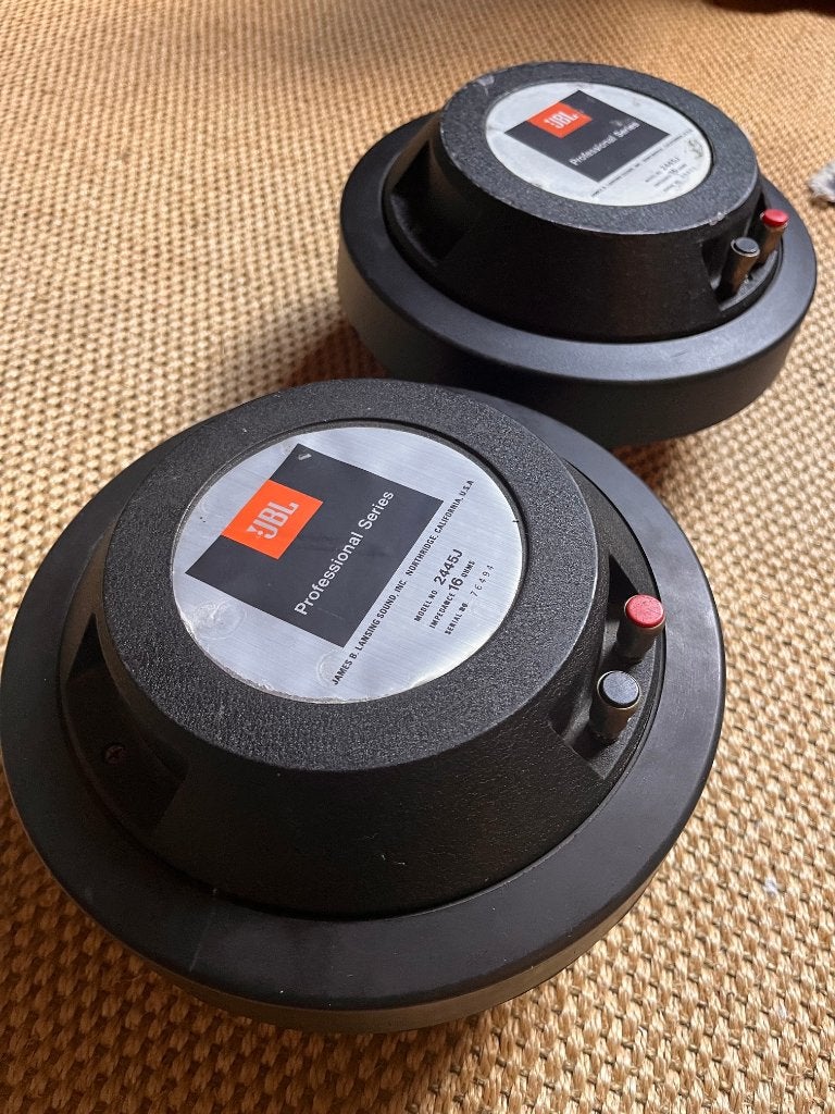 JBL 2445J 2" compressiepaar, Ophalen, Gebruikt, Overige typen, JBL