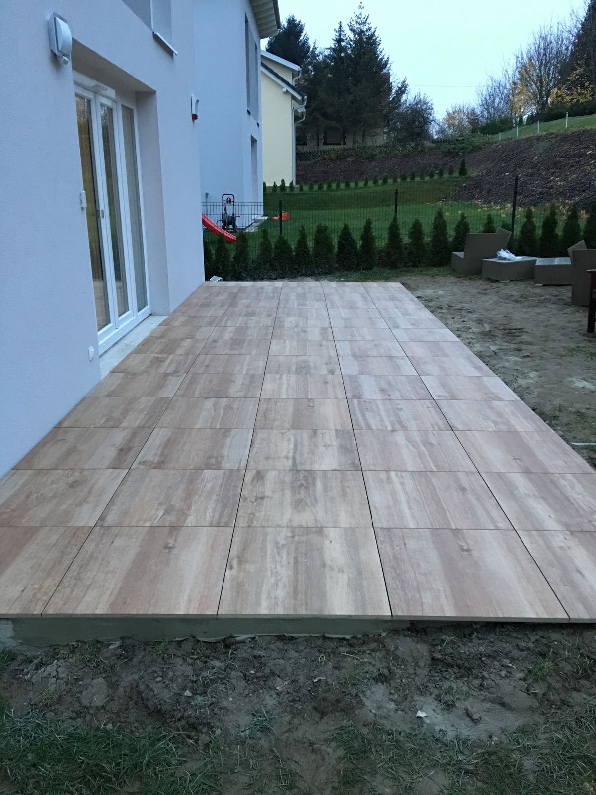 Mooi terrasen makken, Ophalen, Zo goed als nieuw