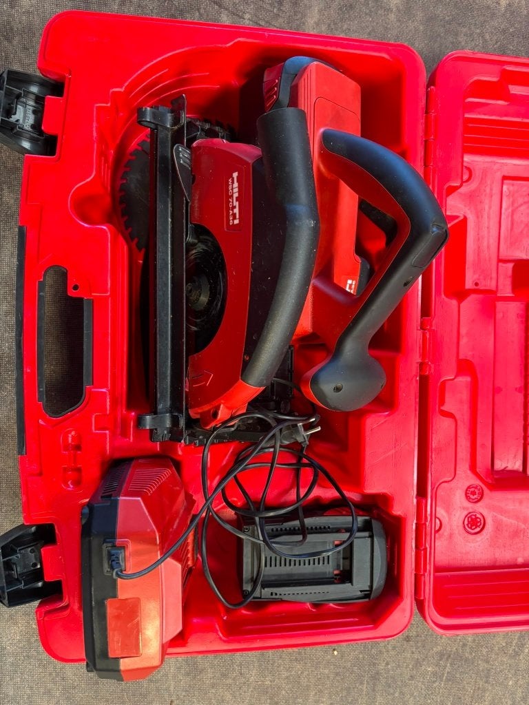 HILTI Scie circulaire WSC 70 A36, Bricolage & Construction, 70 mm ou plus, Enlèvement, Scie circulaire, HILTI