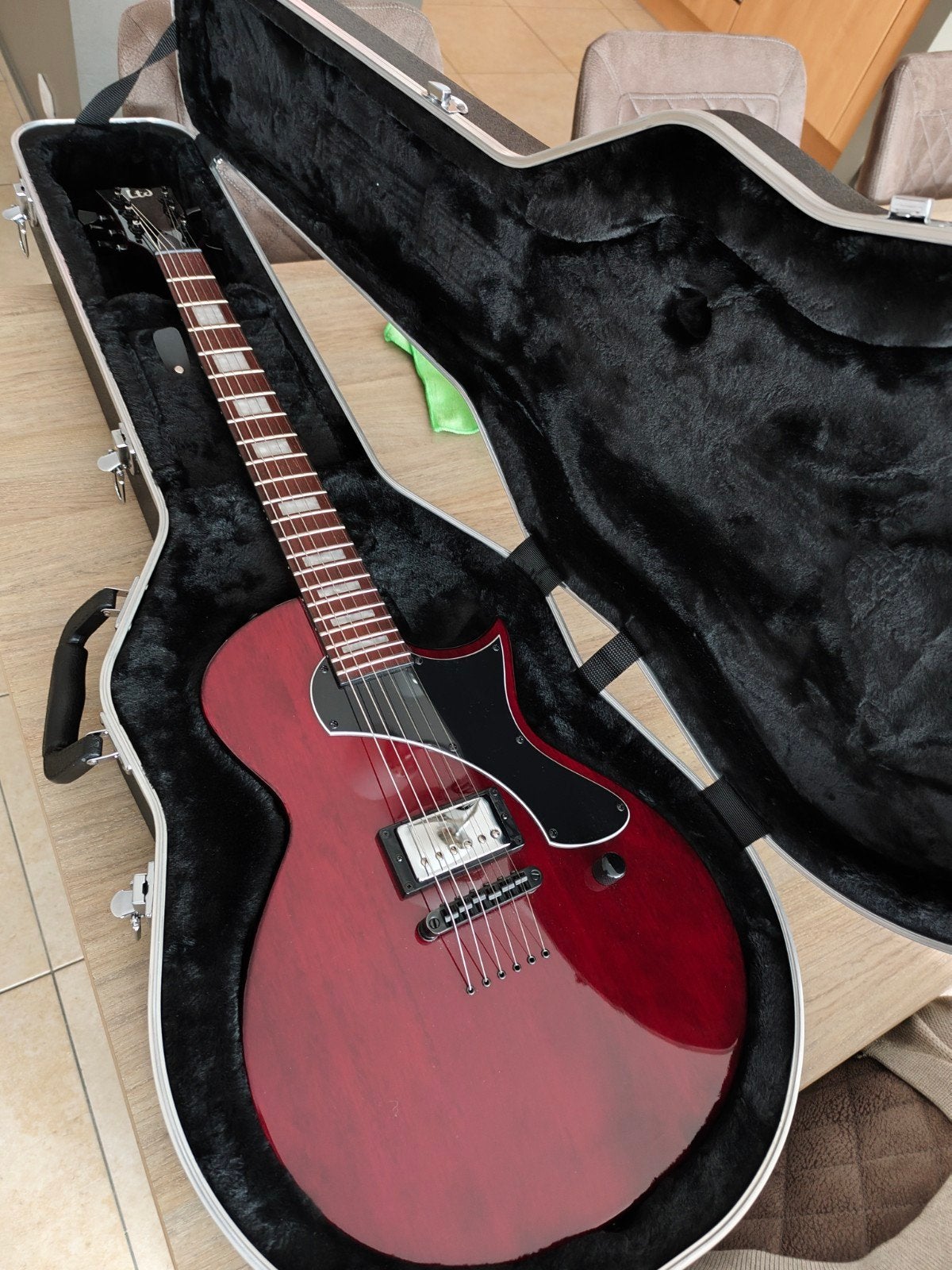 ESP/LTD EC201FT + koffer, Muziek en Instrumenten, Ophalen