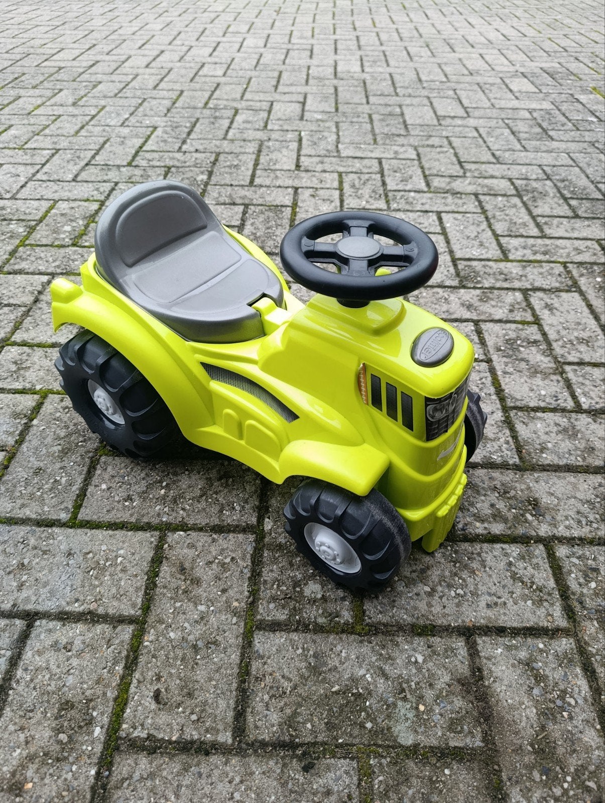 kinder tractor, Enlèvement