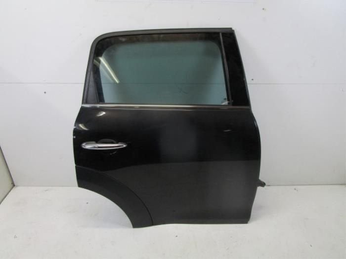 Mini Countryman Portier Rechts-achter Zwart, Ophalen of Verzenden, Gebruikt, Achter, Deur