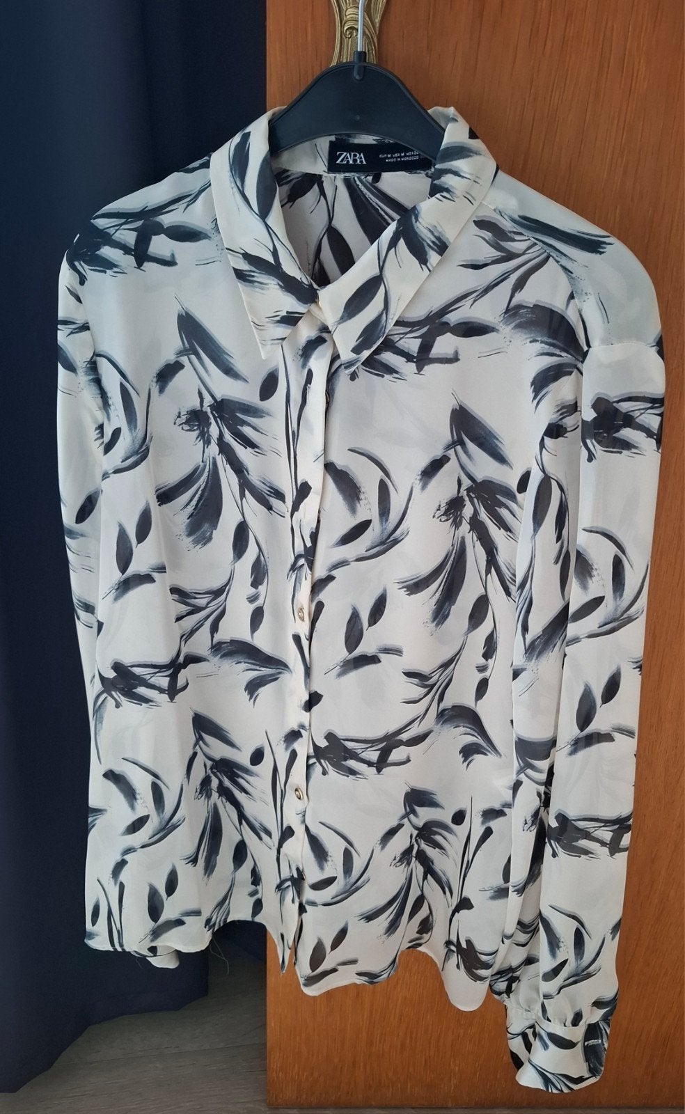 blouse lange mouw merk zara maat medium, Kleding | Dames, Ophalen
