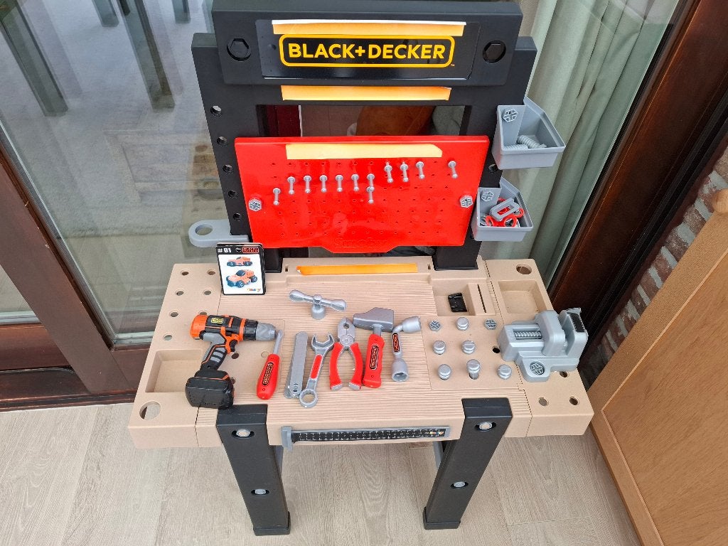 Etabli Smoby Black and Decker, Enlèvement, Comme neuf