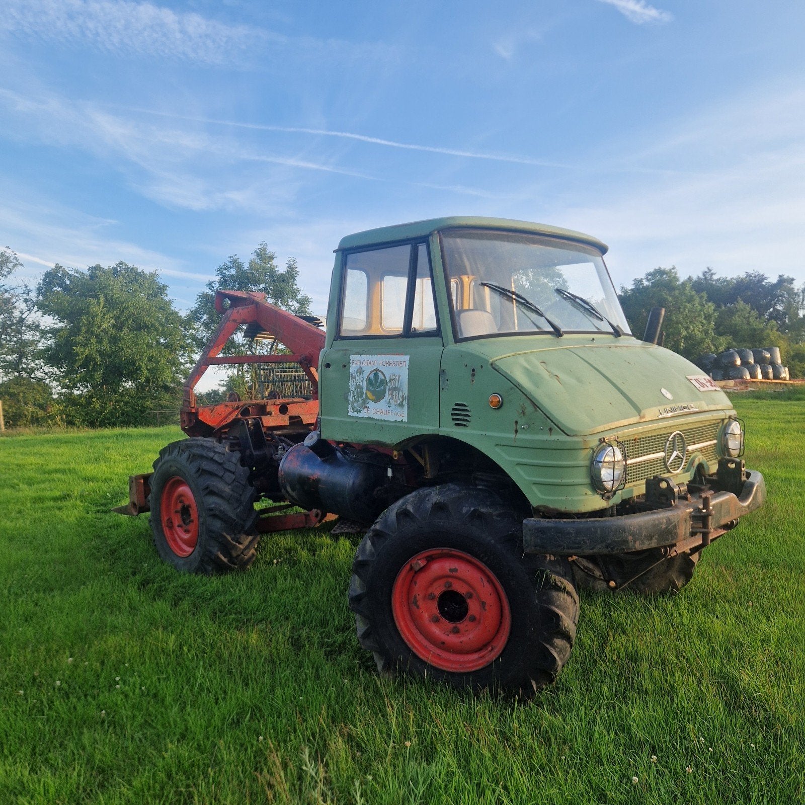 Unimog 406 forestier, Articles professionnels, Agriculture | Tracteurs