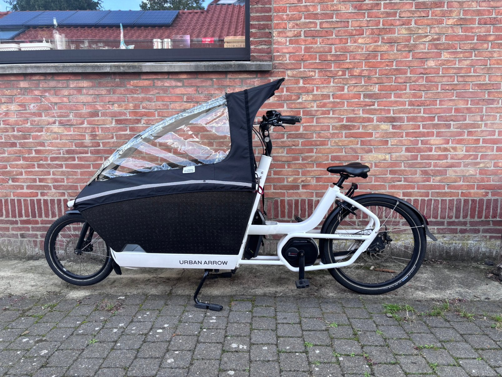 Urban Arrow Family bakfiets 5607km, Gebruikt, 2 kinderen, Elektrisch, Ophalen