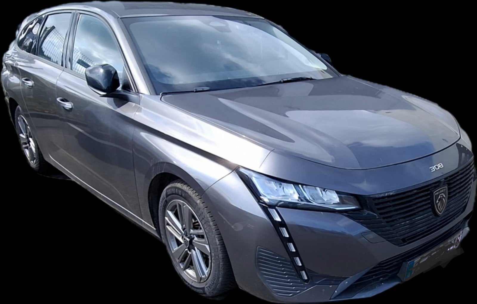 Peugeot 308 sw autoversnellingsbak, Auto's, Peugeot, Automaat, Particulier, Zilver of Grijs, Te koop