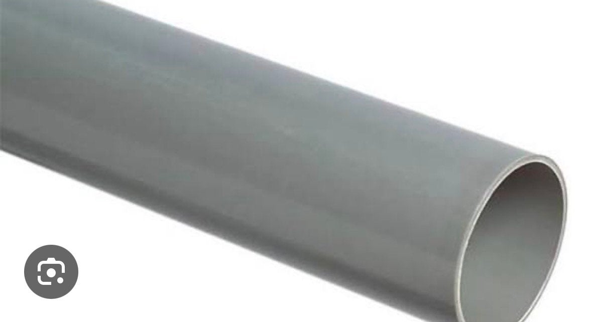 GEZOCHT: Plastic buis 40 cm diameter - 5m lang, PVC, Zo goed als nieuw, Rechte buis, 40 tot 60 mm