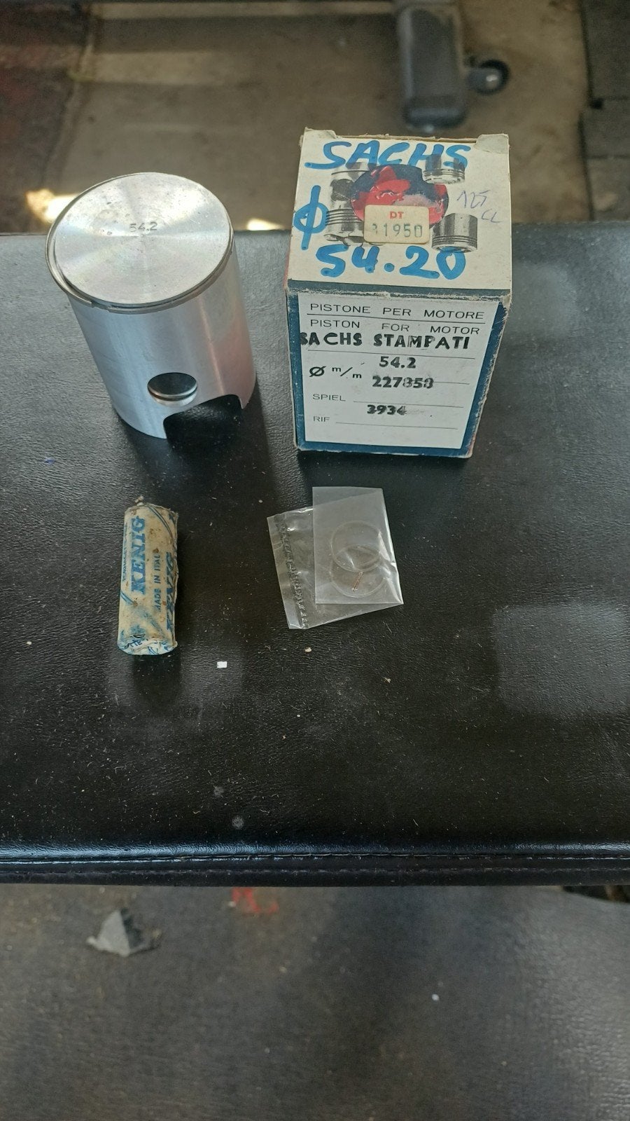 Zuigerset voor hercules / dkw, Ophalen