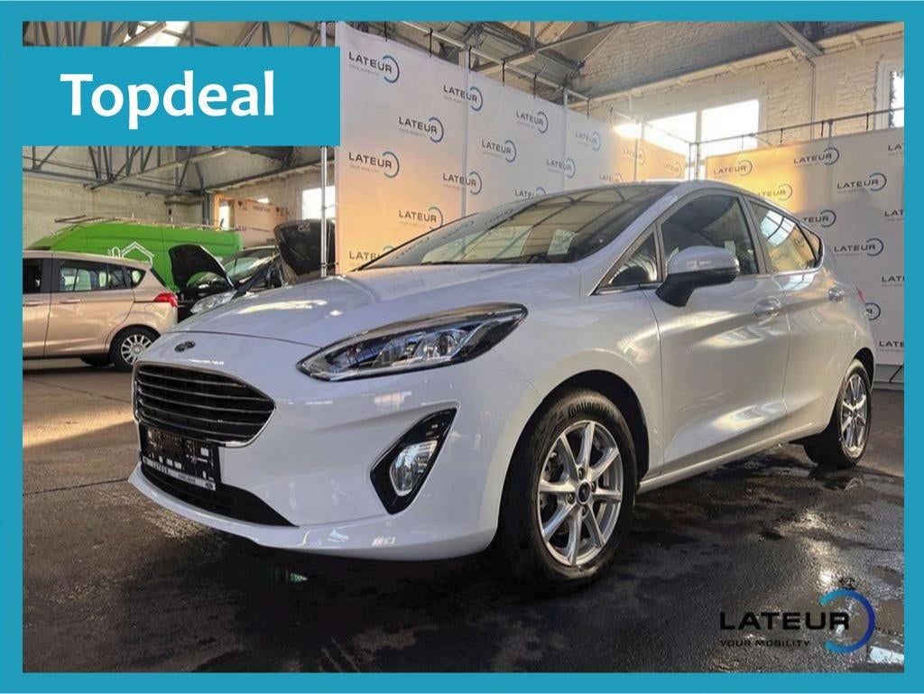 Ford Fiesta Titanium 1.0i EcoBoost 95pk / 70kW M6 - 5d, Auto's, Ford, 116 g/km, Stof, Gebruikt, Euro 6