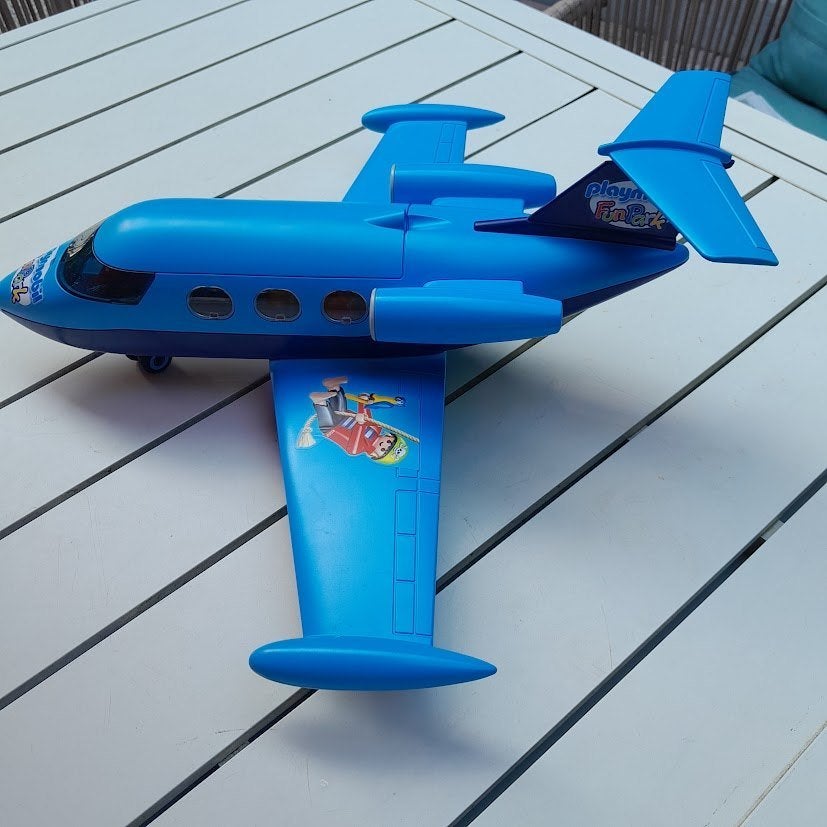 Avion Playmobil Fun Park n 9366, complet., Enlèvement ou Envoi, Autres séries, Comme neuf, Kit complet