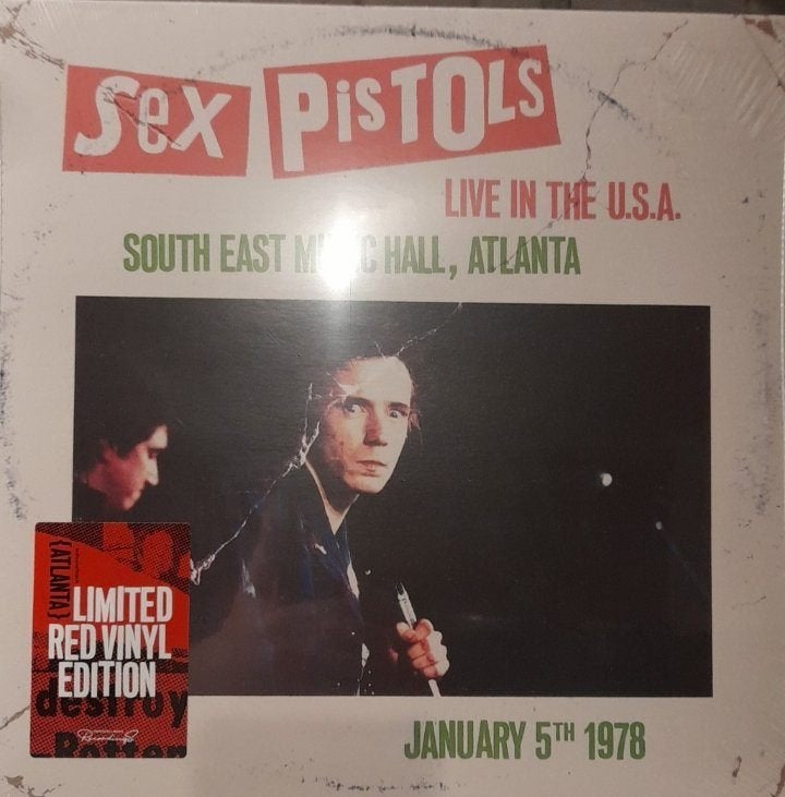 SEX PISTOLS LIVE 1978, LP, Geseald, Ophalen of Verzenden, Punk Rock