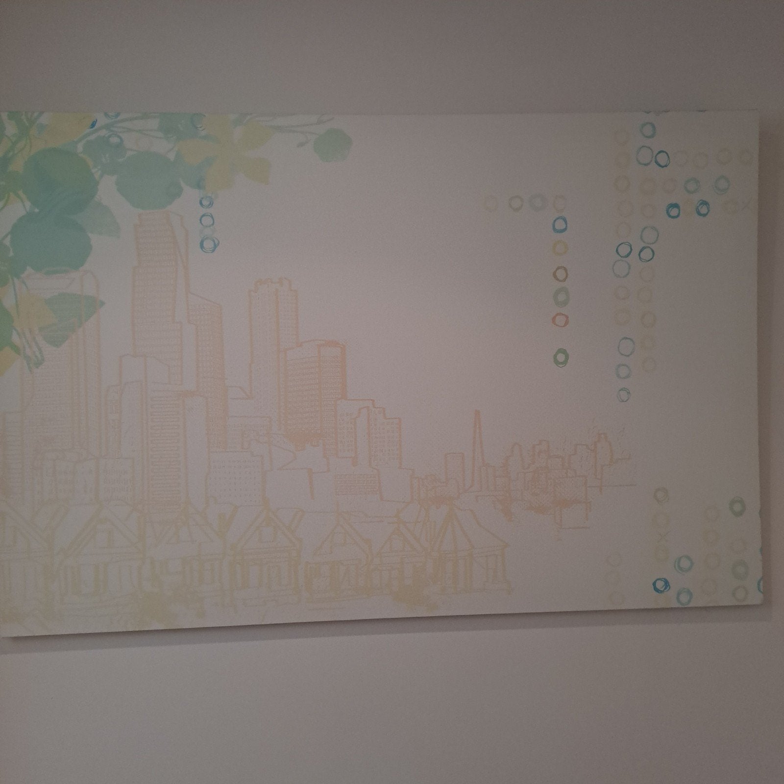 toile San Francisco 1m18 x 78 cm, Enlèvement