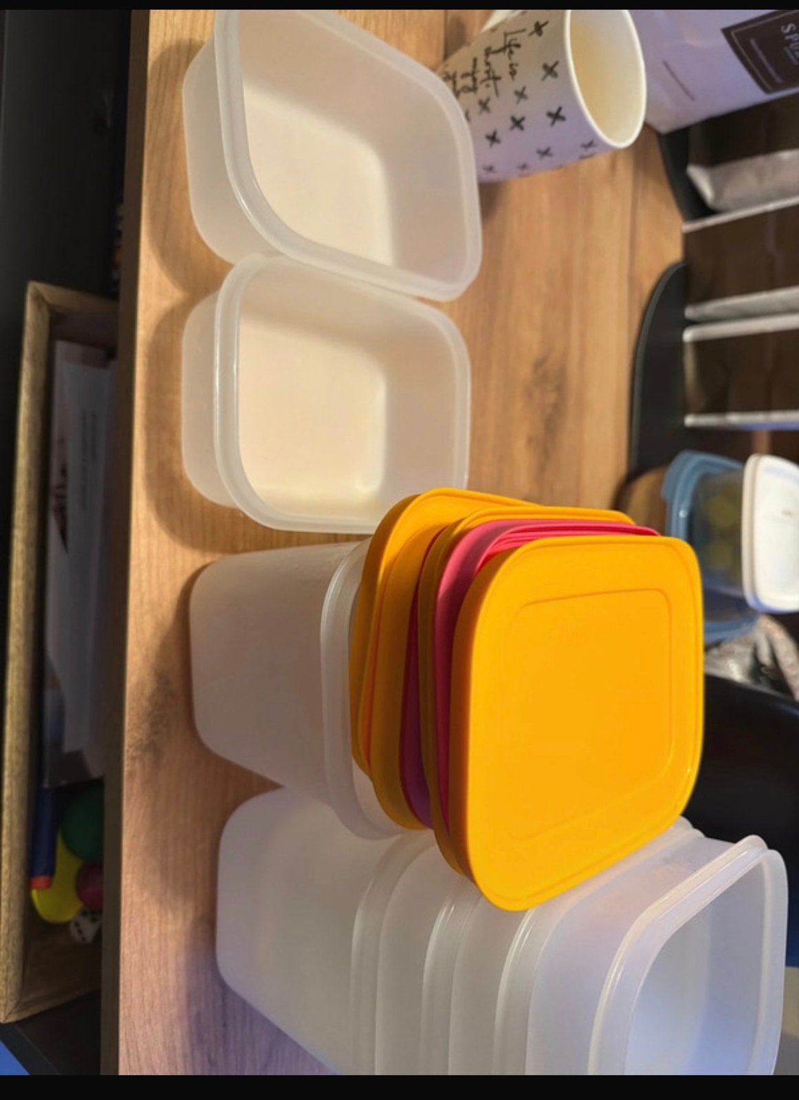Set tupperware potten, Ophalen, Zo goed als nieuw