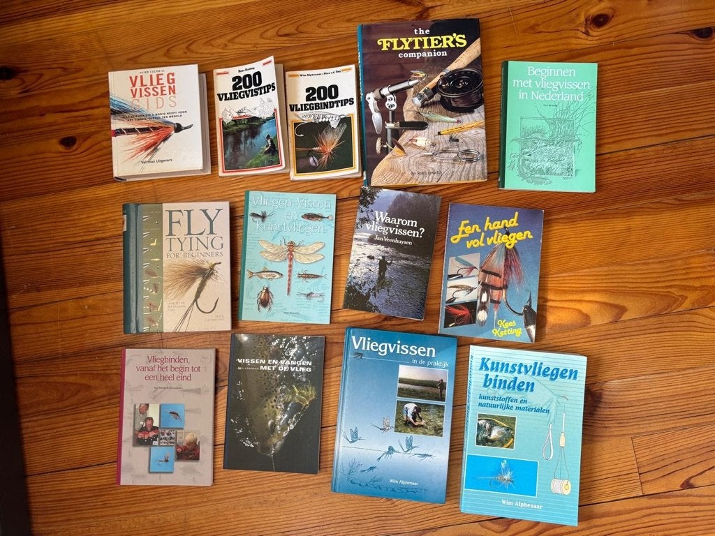 Verschillende boeken ivm hengelen, Boeken, Ophalen of Verzenden, Zo goed als nieuw