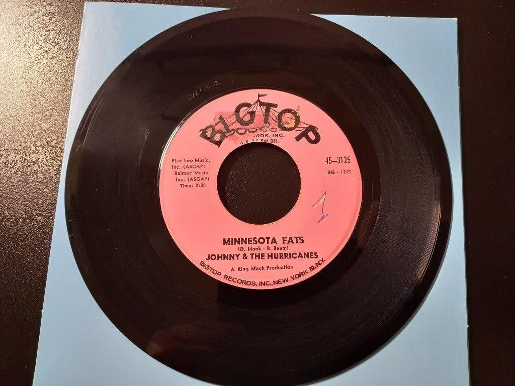 Johnny & The Hurricanes – Minnesota Fats '7 Popcorn, Enlèvement ou Envoi, 7 inch, Comme neuf, Pop
