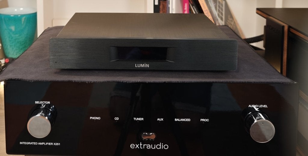 Lecteur réseau Lumin U1 Mini + Alimentation Sbooster  - Pro, Audio, Tv en Foto, Ophalen of Verzenden, Zo goed als nieuw, USB 2