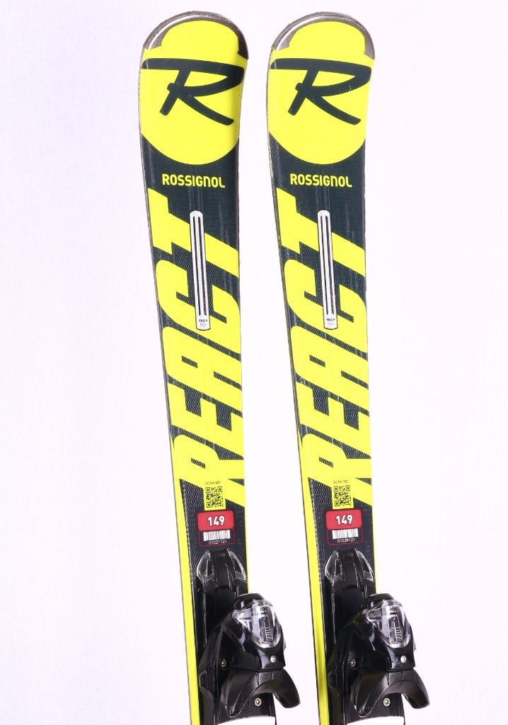 Skis ROSSIGNOL REACT GTX 149 cm, grip walk, woodcore + Look, Carving, Skis, Rossignol, 140 à 160 cm