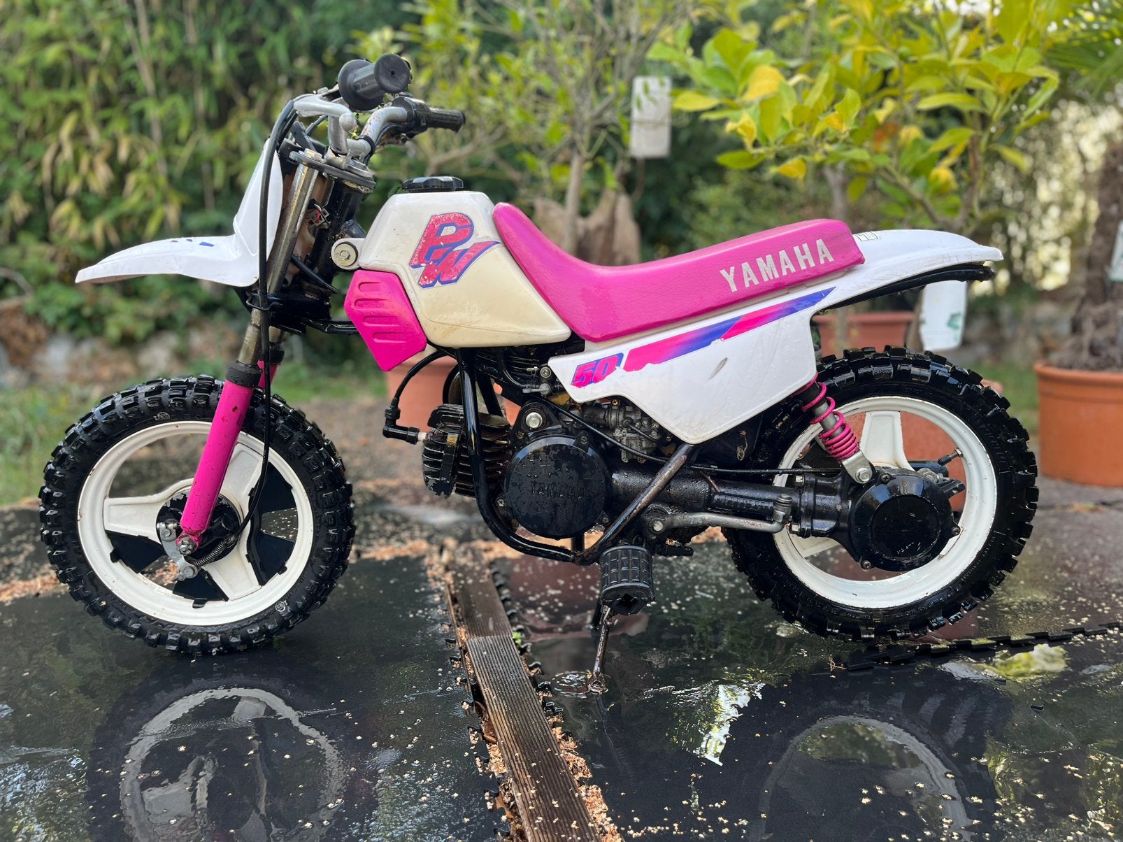 Yamaha PW50 tweedehands uit het jaar 1992, Bedrijf