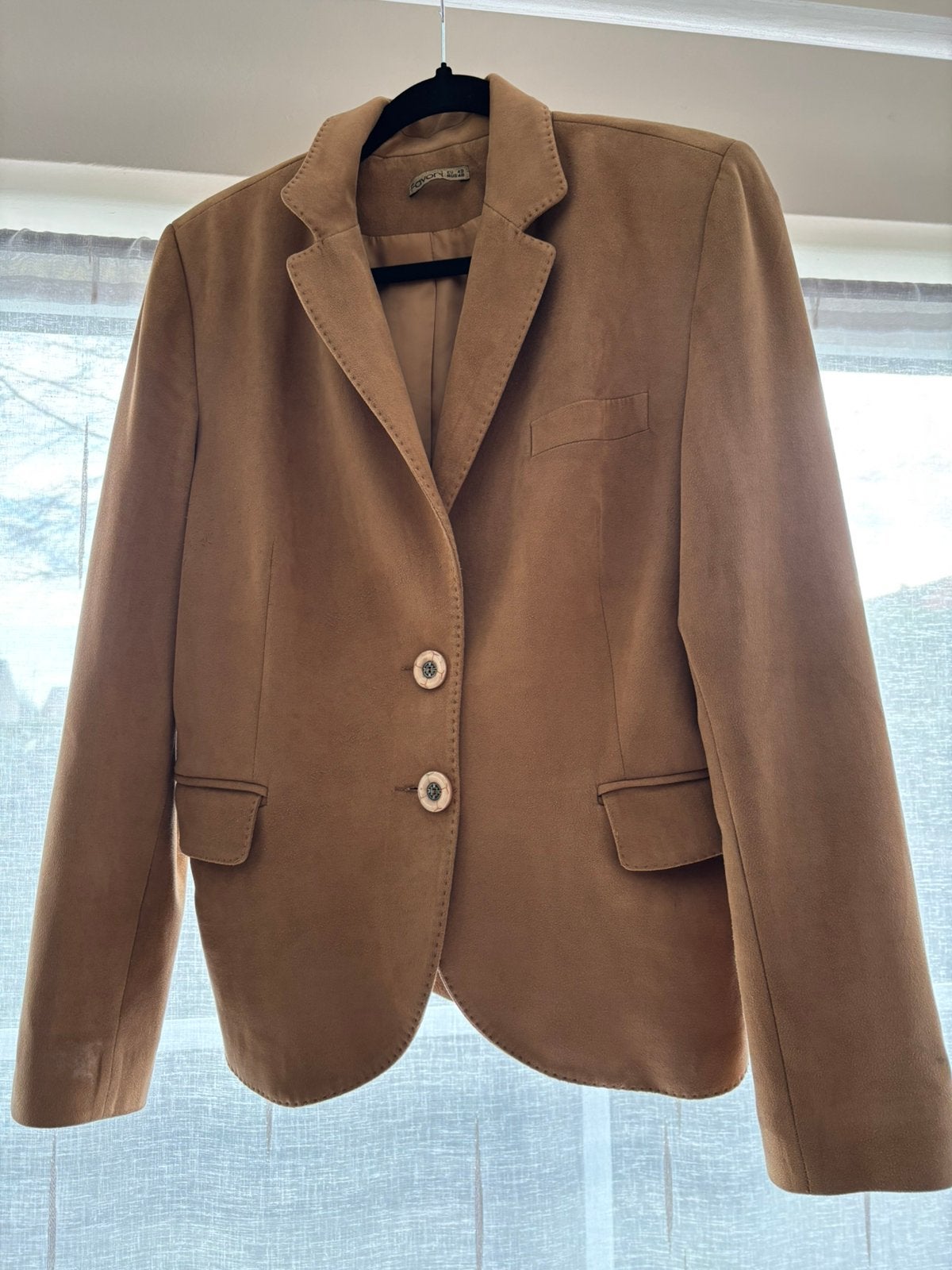 Jas, Kleding | Dames, Maat 38/40 (M), Bruin, Ophalen of Verzenden, Jasje