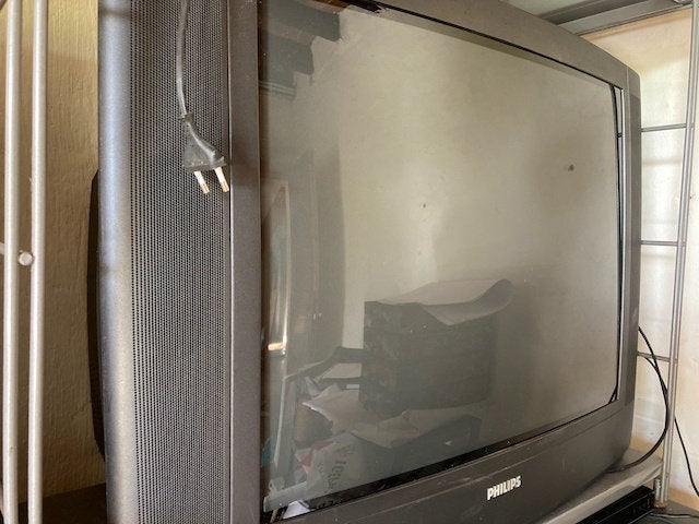 retro TV Philips, Ophalen, Zo goed als nieuw, 40 tot 60 cm, Philips
