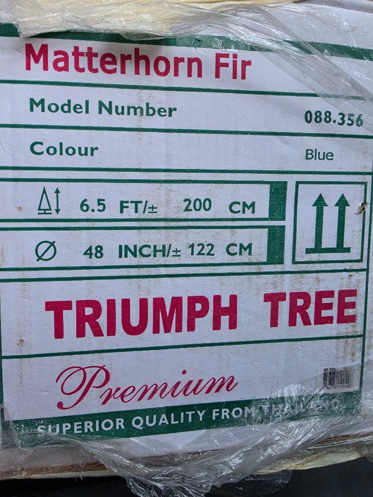 Sapins de Noël artificiels Triumph Tree, Enlèvement, Comme neuf