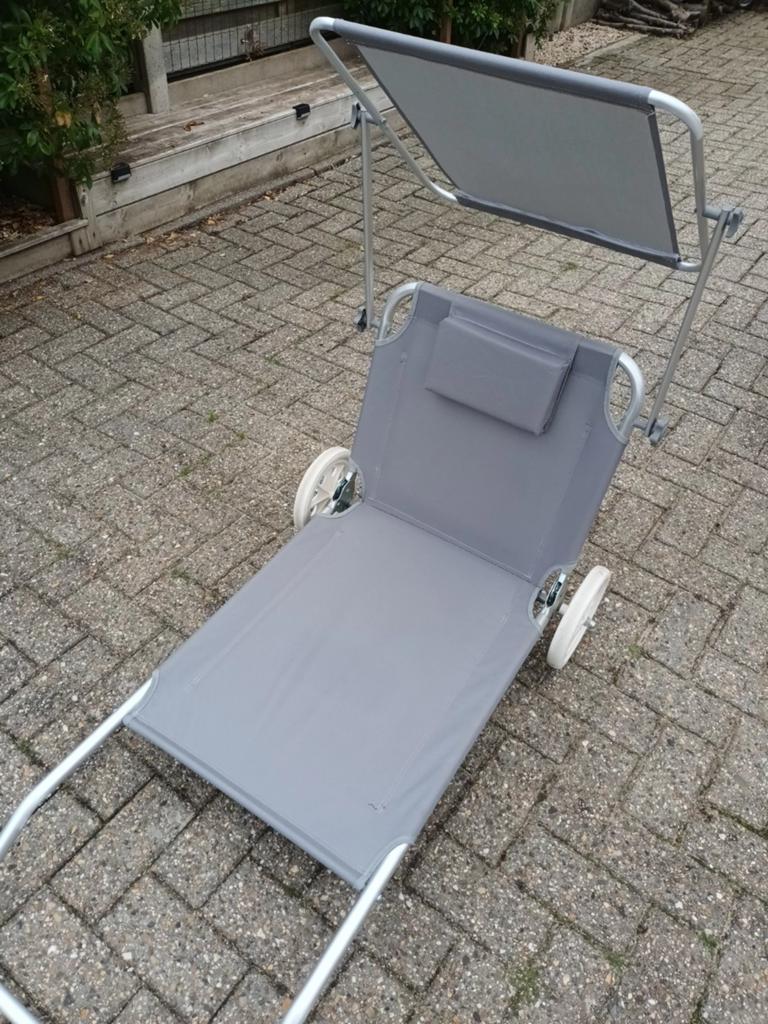 Strandstoel, Ophalen
