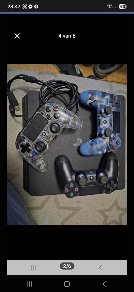 PS4 Slim 1 To avec 3 manettes et un nouveau casque, Consoles de jeu & Jeux vidéo, Enlèvement ou Envoi, 1 TB, Slim